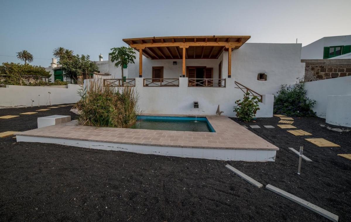 Lanzarote Villa privada Haría Esterno foto