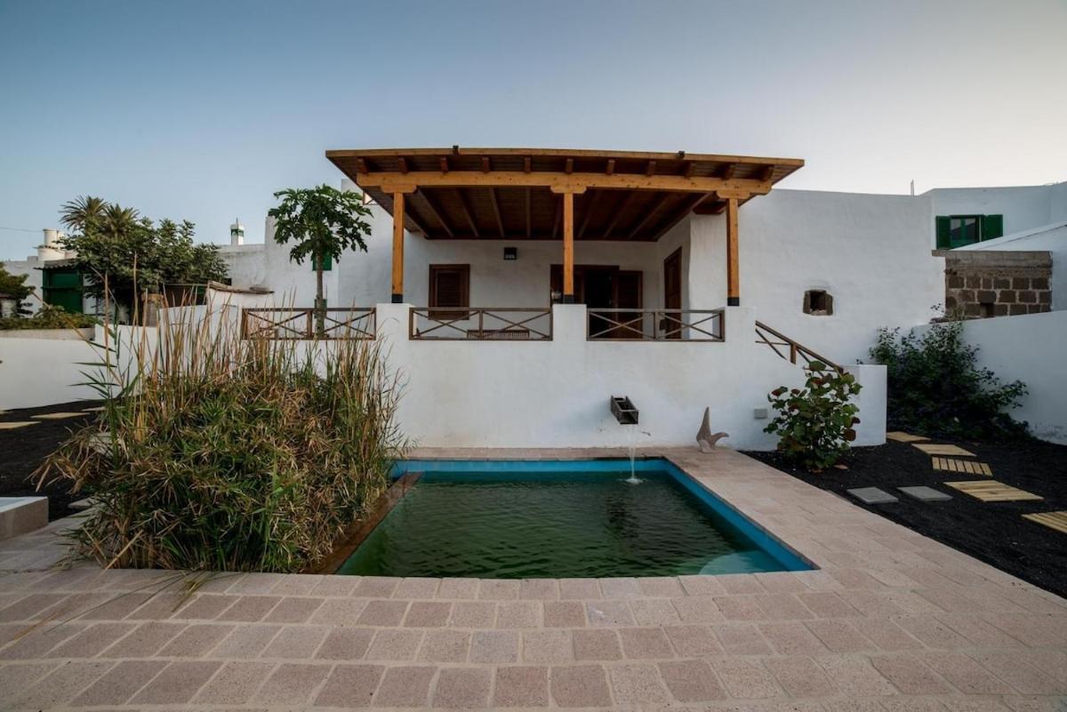 Lanzarote Villa privada Haría Esterno foto